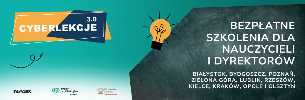 Bezpłatne szkolenie dla nauczycieli i dyrektorów szkół w Opolu  - Cyberlekcje 3.0